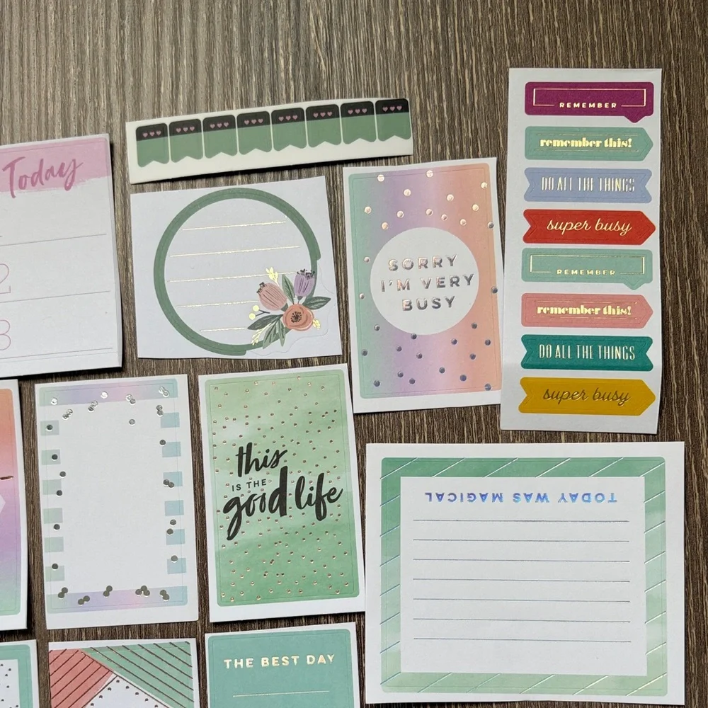 ❤️$4 Pastel Not So Mystery Happy Planner Sticker Set